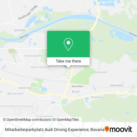 Карта Mitarbeiterparkplatz Audi Driving Experience