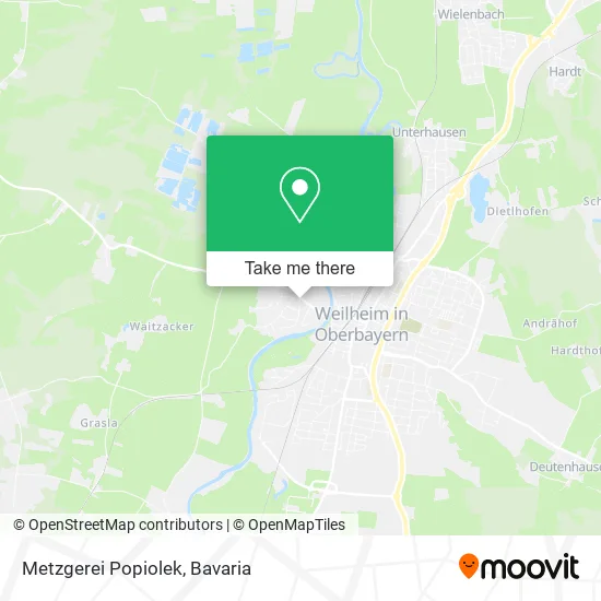 Карта Metzgerei Popiolek