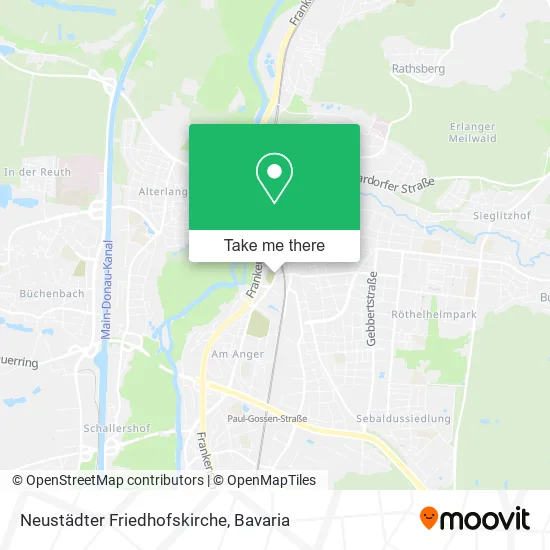 Карта Neustädter Friedhofskirche