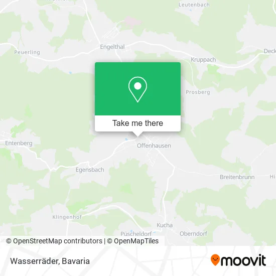 Карта Wasserräder