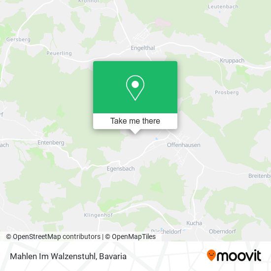 Карта Mahlen Im Walzenstuhl