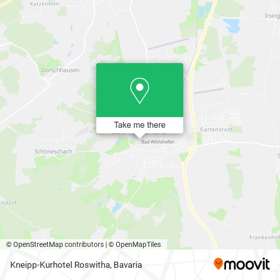 Kneipp-Kurhotel Roswitha map