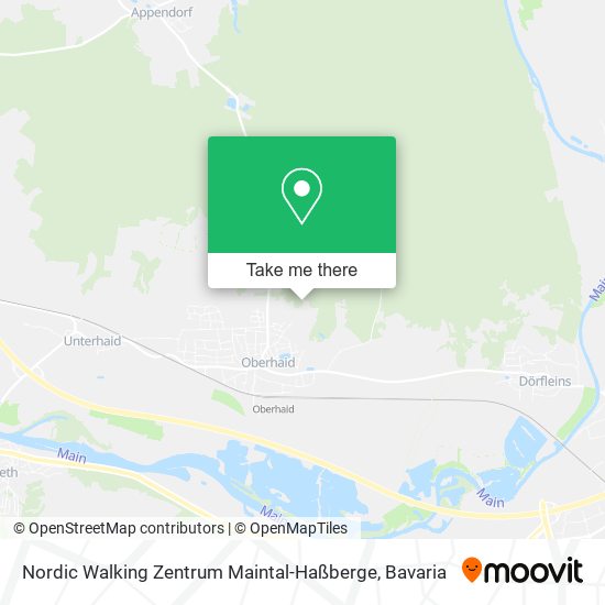 Карта Nordic Walking Zentrum Maintal-Haßberge