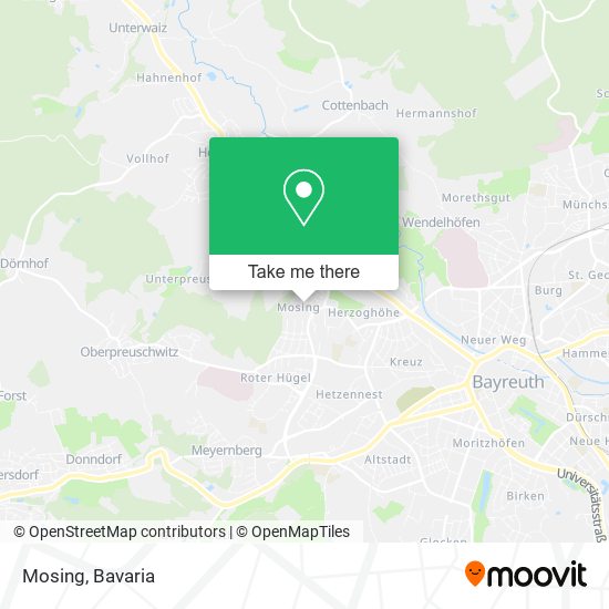 Mosing map