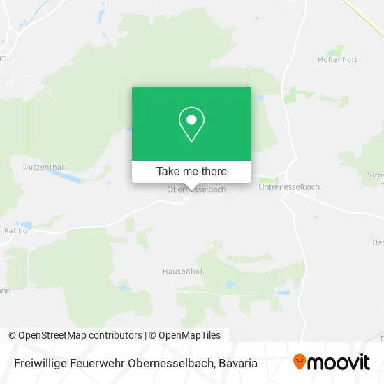 Карта Freiwillige Feuerwehr Obernesselbach