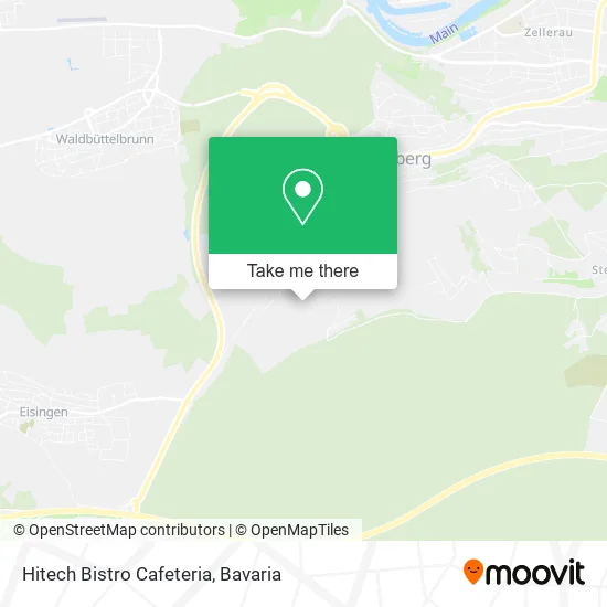 Карта Hitech Bistro Cafeteria