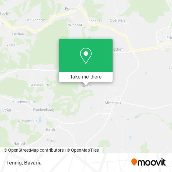 Карта Tennig