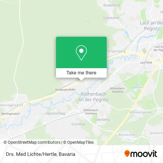 Карта Drs. Med Lichte/Hertle