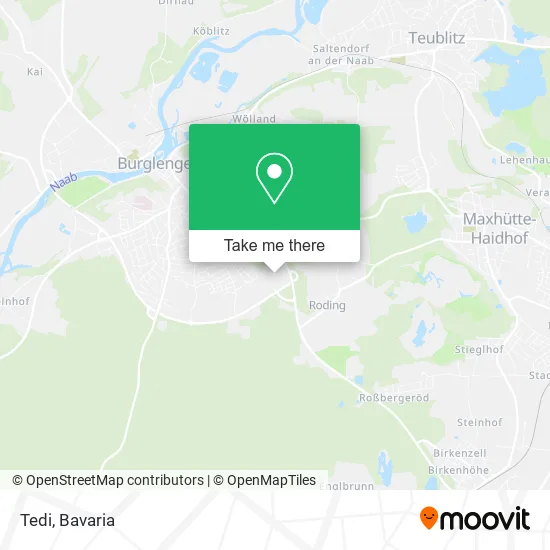 Карта Tedi