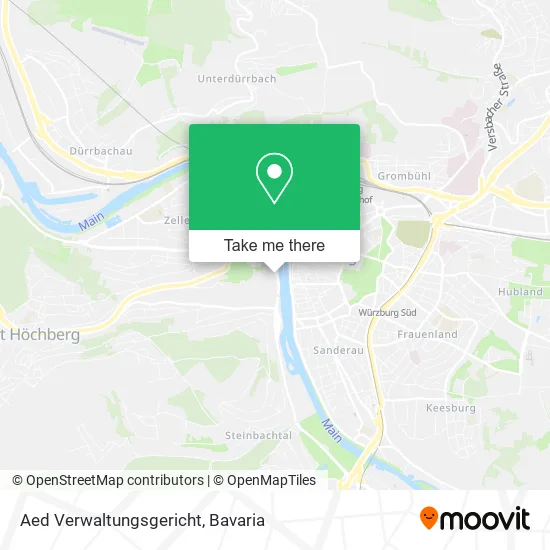 Карта Aed Verwaltungsgericht