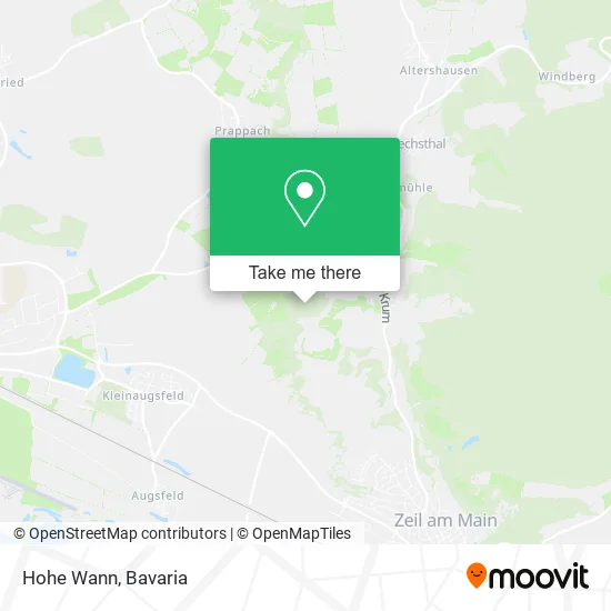 Карта Hohe Wann