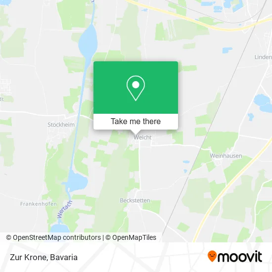 Карта Zur Krone