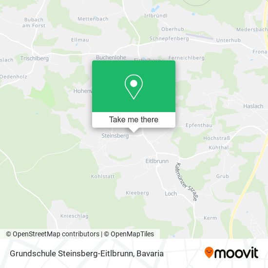 Grundschule Steinsberg-Eitlbrunn map