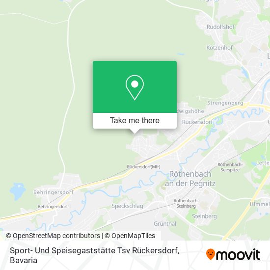 Sport- Und Speisegaststätte Tsv Rückersdorf map