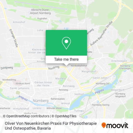 Карта Oliver Von Neuenkirchen Praxis Für Physiotherapie Und Osteopathie