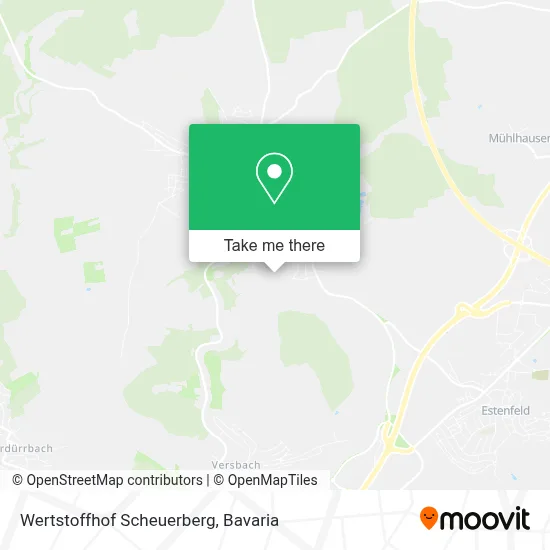 Wertstoffhof Scheuerberg map
