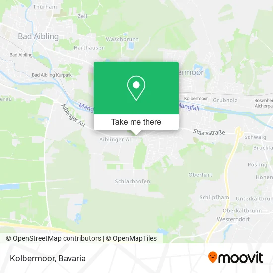 Карта Kolbermoor