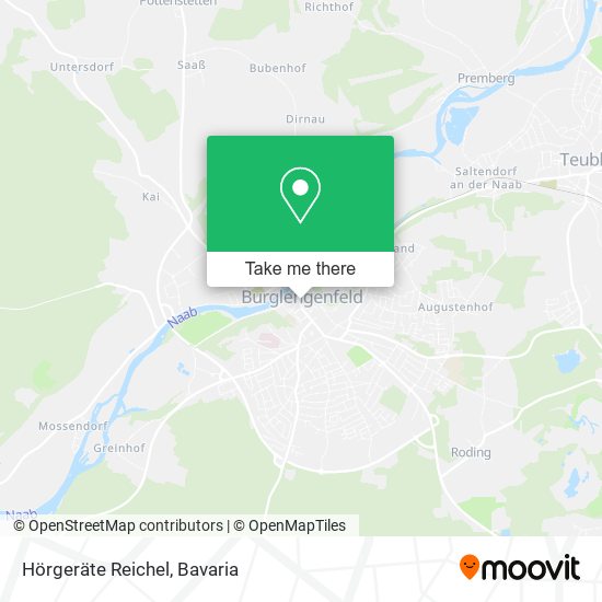 Hörgeräte Reichel map