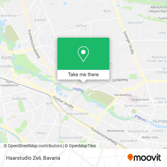 Карта Haarstudio Zeli