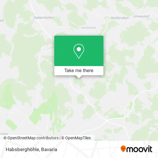 Карта Habsberghöhle