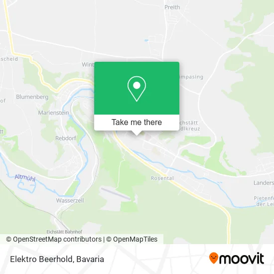 Карта Elektro Beerhold