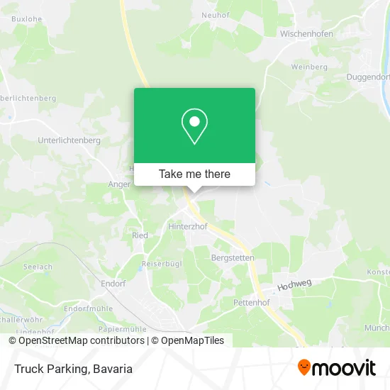 Карта Truck Parking