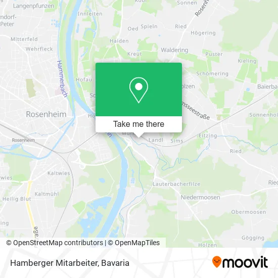 Карта Hamberger Mitarbeiter