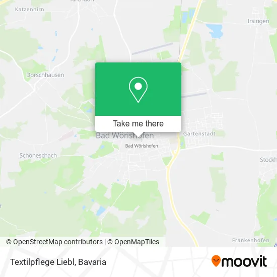 Карта Textilpflege Liebl