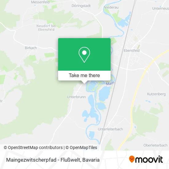 Maingezwitscherpfad - Flußwelt map
