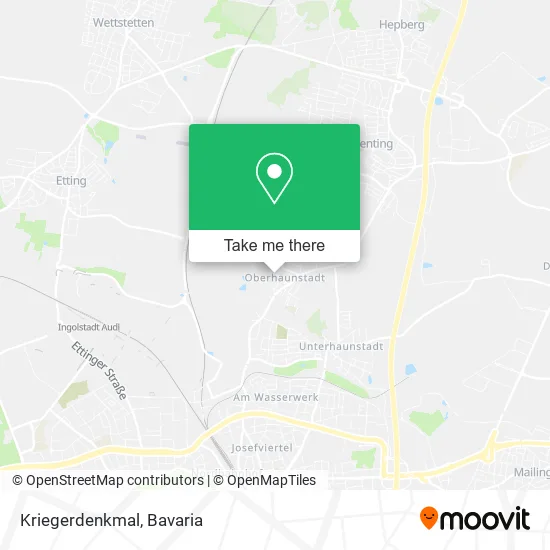 Карта Kriegerdenkmal