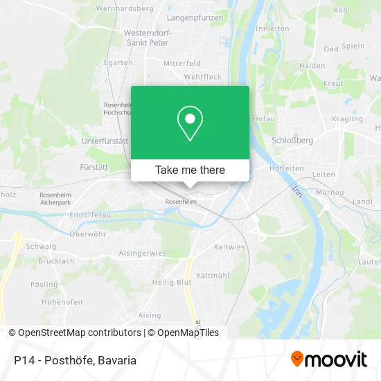 Карта P14 - Posthöfe