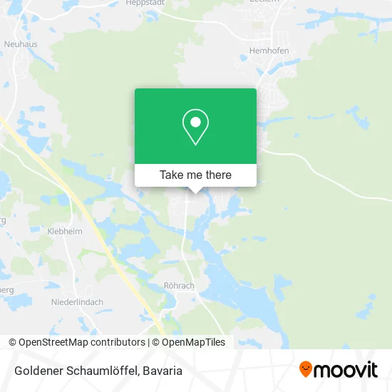 Карта Goldener Schaumlöffel