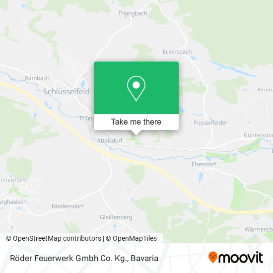 Röder Feuerwerk Gmbh Co. Kg. map