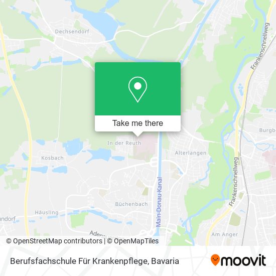 Berufsfachschule Für Krankenpflege map