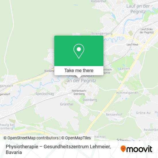 Physiotherapie – Gesundheitszentrum Lehmeier map