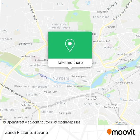 Карта Zandi Pizzeria