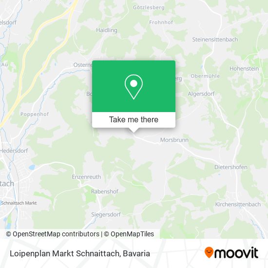 Loipenplan Markt Schnaittach map