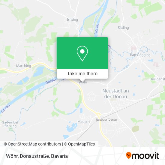 Wöhr, Donaustraße map