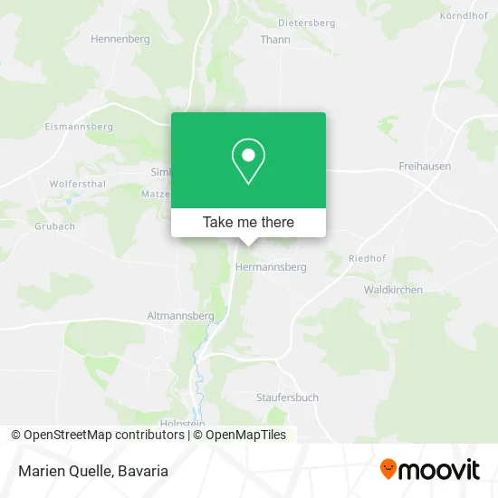 Карта Marien Quelle