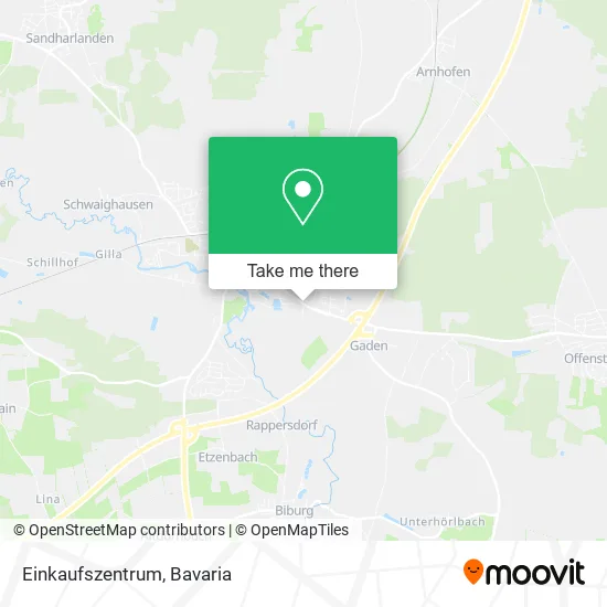 Карта Einkaufszentrum