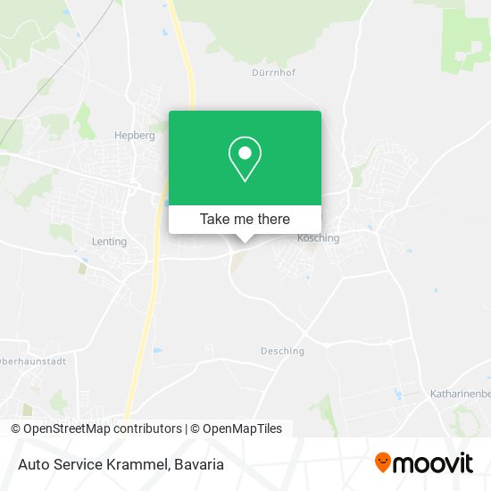 Auto Service Krammel map