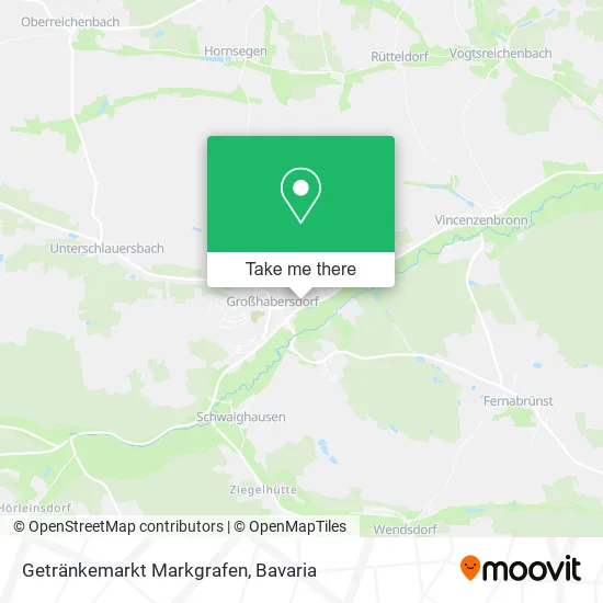 Карта Getränkemarkt Markgrafen