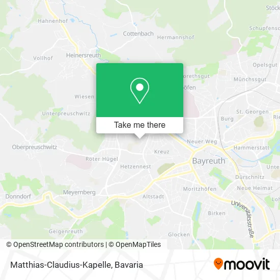 Карта Matthias-Claudius-Kapelle
