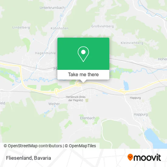 Карта Fliesenland