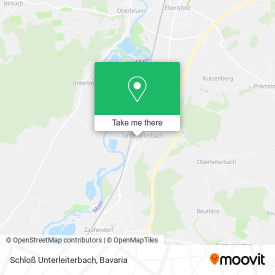 Schloß Unterleiterbach map