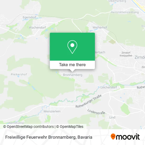 Карта Freiwillige Feuerwehr Bronnamberg