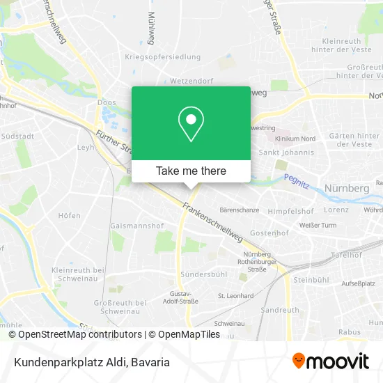 Kundenparkplatz Aldi map
