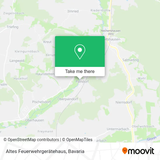 Карта Altes Feuerwehrgerätehaus
