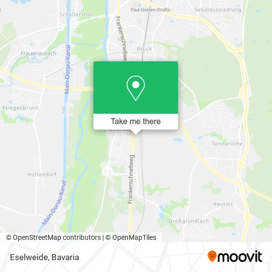 Карта Eselweide