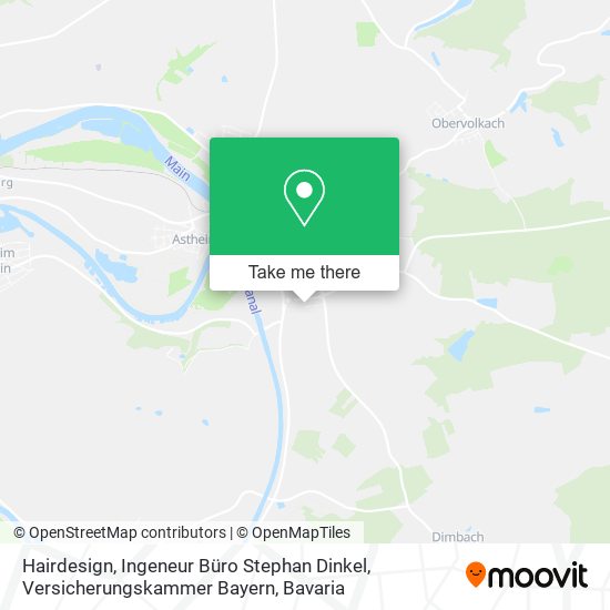 Hairdesign, Ingeneur Büro Stephan Dinkel, Versicherungskammer Bayern map